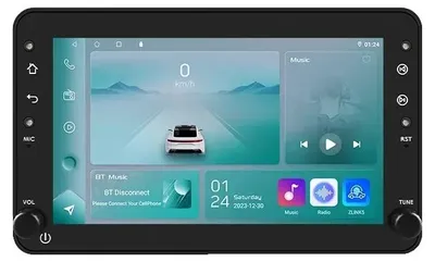 Image de Autoradio, écran de taille [préciser la taille], compatible avec plusieurs formats de médias, compatible avec les modèles Alfa Romeo 159, 159 Sportwagon, Brera et Spider, modèle P1 (1G 32G)
