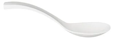 Produktbild von APS 84035 Salatlöffel, 8 x 7 cm, Länge 24 cm, Melamin, weiß