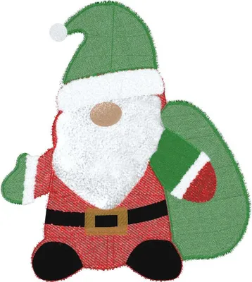 Immagine prodotto di vidaXL Babbo Natale illuminato Bianco caldo 70 x 62 cm Tessuto lamé