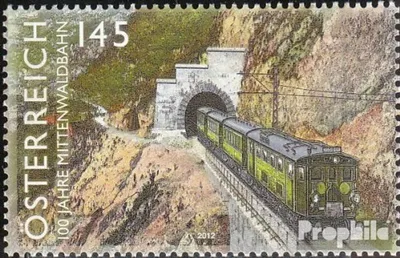 Produktbild von Briefmarken Österreich 2012 Mi 3020 (kompl.Ausg.) gestempelt Eisenbahn