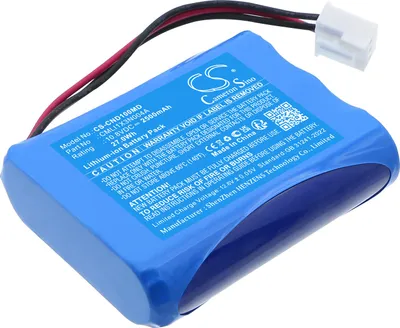 Immagine prodotto di TECHTEK Batteria compatibile con [COMEN] ND10 Monitor, ND10A Monitor, ND10C Monitor, ND10S Monitor, ND12 Monitor, ND12A Monitor, ND12C Monitor, ND12S