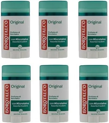 Produktbild von BOROTALCO ROBERTS - deostick Original Fresh 6x 40ml stick