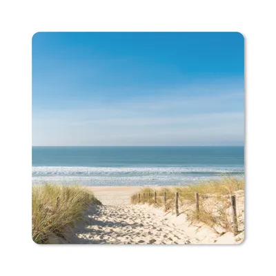 Produktbild von MuchoWow® Mauspad Mousepad Strand - Meer - Düne - Sand - Sommer 30x30 cm - Mousepads - Maus Mat - Pad - Mausunterlage - Gaming