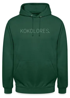 Produktbild von Spreadshirt Stromberg Kokolores Uni Hoodie, XL, Flaschengrün
