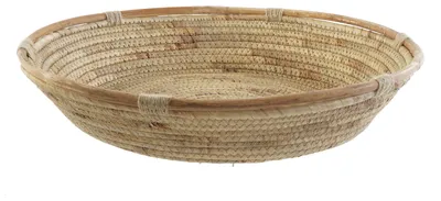 Produktbild von Obstschale - braun - 42 x 42 cm - Weide - Obstkorb