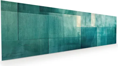 Produktbild von Glasbild 120x40cm in XXL für Wohnzimmer, Schlafzimmer Motiv Abstrakter Hintergrund