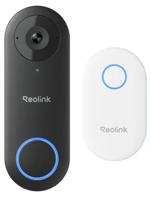 Zdjęcie produktu dla Reolink 5MP wideodomofon PoE z dzwonkiem, wideodomofon UHD przewodowy z kamerą, ultraszeroki kąt widzenia 180°, dwukierunkowa komunikacja audio, rozpoznawanie osób, wodoodporny, alarmy, kompatybilny z NVR, wideodomofon PoE