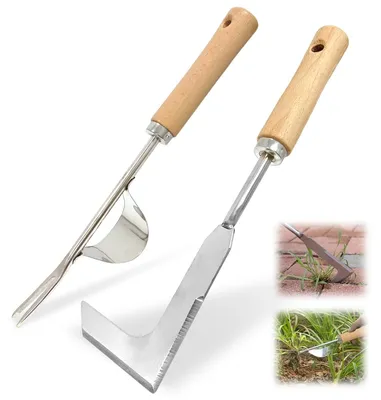 Produktbild von Unkrautentferner Unkrautstecher Unkrautjäter - Mit langem Stiel - Für Garten und Terrasse - 1 Stück