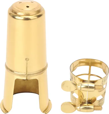 Obrázek produktu pro Tenor saxofon náustek kovový klip,Tenor saxofon náustek víčko,Tenor saxofon příslušenství,Saxofon náustek,Hudební nástroj příslušenství