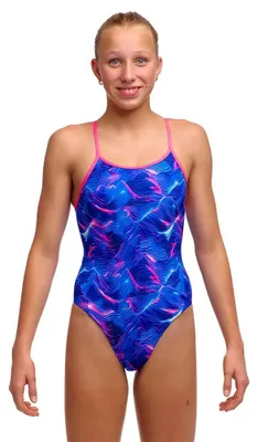 Produktbild von Funkita Fks033 Badeanzug Blau 12 Years Mädchen Blau 12 Years