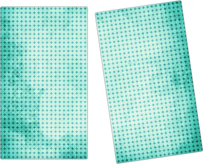 Produktbild von Spritzschutz Herdabdeckplatte Schneidebrett aus Glas Bunter Hintergrund 2-Teilig (60x52cm)