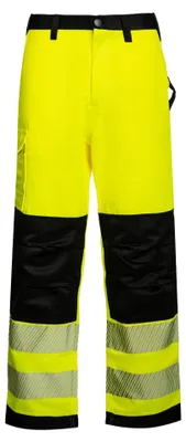 Image de Korntex - Pantalon de travail « EOS » pour hommes LT6181 (57R) (jaune vif/noir)