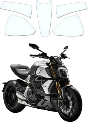 Produktbild von Tankschutzfolie Tankpad geeignet für Ducati Diavel 1260 / S 2019+