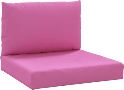 Produktbild von vidaXL Palettenkissen 2 Stk. Rosa Oxford-Gewebe