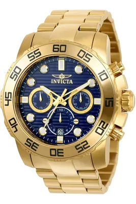 Produktbild von Invicta Pro Diver 22228 Herrenuhr - Quarzwerk - Edelstahl mit blauem Zifferblatt - 50 mm