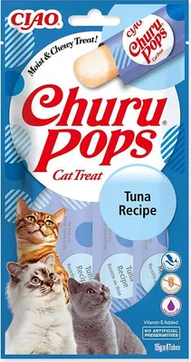 Image de Pochoutka Churu Pops tuňák 4x15g