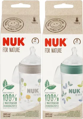 Zdjęcie produktu dla Nd39_528546 Nuk Butelka Pp 260Ml M For Nature 107