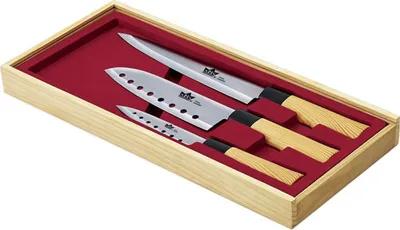 Produktbild von SBS Nara Messerset (3-teilig) in Holzbox