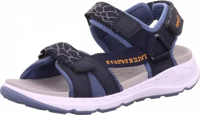 Produktbild von Superfit Criss Cross Sandale Blau