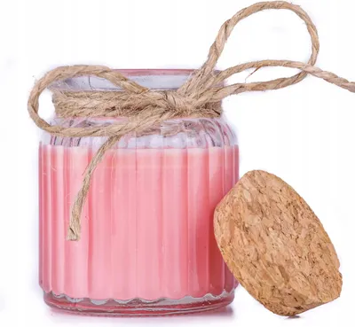 Produktbild von Sojakerze mit Rosenduft - Rose des Nordens