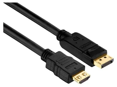 Produktbild von PureLink PI5100-010, 1 m, DisplayPort, HDMI, Männlich, Männlich, Gerade