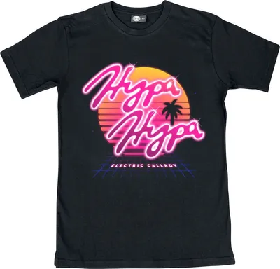 Produktbild von Electric Callboy T-Shirt Uni Metal Kids - Hypa Hypa schwarz 104