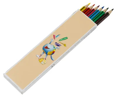 Obrázek produktu pro Noris® color 185 barevná tužka kartonová krabička se 6 kusy různých barev