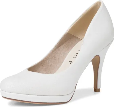 Produktbild von Tamaris Damen Klassische Pumps 1-22457-20 Weiß