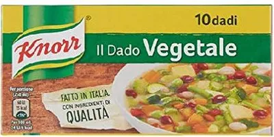 Produktbild von knorr veggie dado brodo Vegetarisch Suppenwürfel Brühe reich an Geschmack 10pz