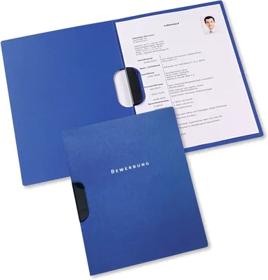 Produktbild von Bewerbungsm.excel.m.klem.,Blau (36411Db Neu: 100421009)
