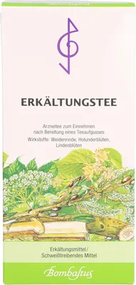 Produktbild von Bombastus Erkältungstee, 75 g Tee