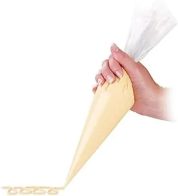 Productafbeelding van Famanu spuitzakset, 40 cm, 10 herbruikbare spuitzakken voor cupcakes en gebak