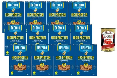 Produktbild von De Cecco Italian Gourmet High Italian Gourmet Ditali Rigati pasta proteica Nudeln