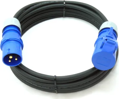 Produktbild von CEE Camping Verlängerungskabel Campingkabel Gummi H07RN-F 3x1,5 3x2,5mm² IP44 230V 16A 5-50m, Querschnitt:3x1.5mm², Länge:35m