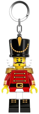 Produktbild von LEGO Minifigures Schlüsselanhänger mit Leuchtfunktion Nussknacker 8 cm