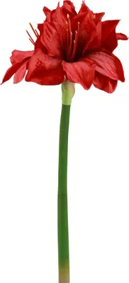 Produktbild von Künstliche Amaryllis Weihnachtsblumen Dekoration Kunstblumen