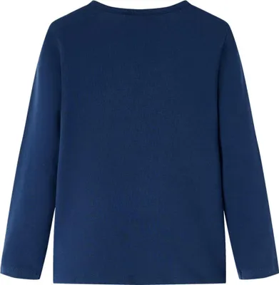 Produktbild von vidaXL Kinder-Langarmshirt Marineblau 104