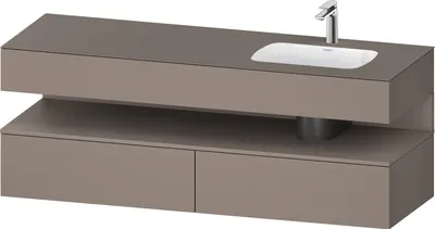 Produktbild von DURAVIT QA4796043430010 QTG EWT KWTU 1600 Wß Hgl. Be