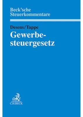 Produktbild von Gewerbesteuergesetz