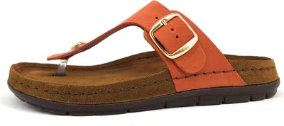 Produktbild von Rohde Rodigo Damenschuhe Hausschuhe Pantolette Rot Freizeit, Schuhgröße:37 EU