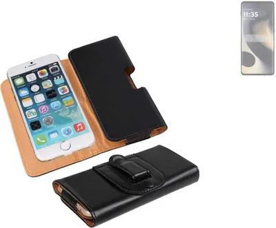 Produktbild von K-S-Trade Schützhülle Handyhülle kompatibel mit Motorola Edge 2024 Holster Gürtel Tasche Schutzhülle Handy-Tasche Smartphone Case Seitentasche