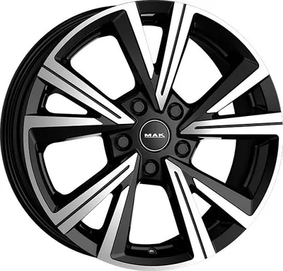 Produktbild von Alufelge Mak Qvarz 7.5X18 5X112 Et 40 Black Mirror