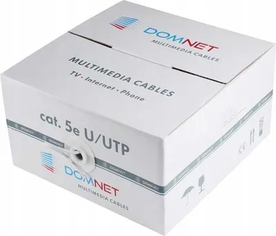 Productafbeelding van UTP Cat.5e LAN, verdraaid koperpaar netwerkkabel, 305 meter