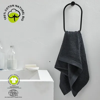 Productafbeelding van Eenvoudige badhanddoek, biologisch katoen