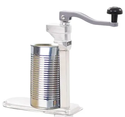 Produktbild von Dosenöffner - Manueller Küchenöffner - Edelstahl - 70 cm - Größe 20×12×70 cm - Weiß