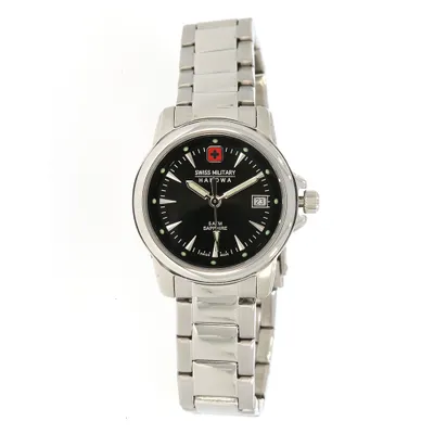Zdjęcie produktu dla Swiss Military Hanowa Swiss Recruit Lady Prime Damenuhr silber/schwarz 06-7230.04.007