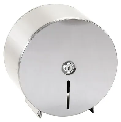 Produktbild von Toilettenpapierspender Bemeta Hotelausstattung, Trommeldurchmesser 200 mm, Edelstahl matt