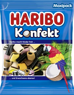 Produktbild von HARIBO Lakritz Konfekt 10028302 500g