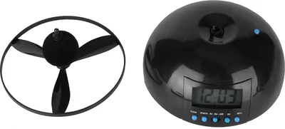 Immagine prodotto di Sveglia Novità Volare LCD Digitale Portatile Mini Elica Rotonda Display per la Casa