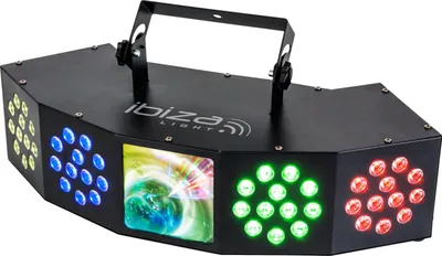 E-Lektron 6-Channel 282 LED Light Organ Running Light Music Controlled Party Light Effect